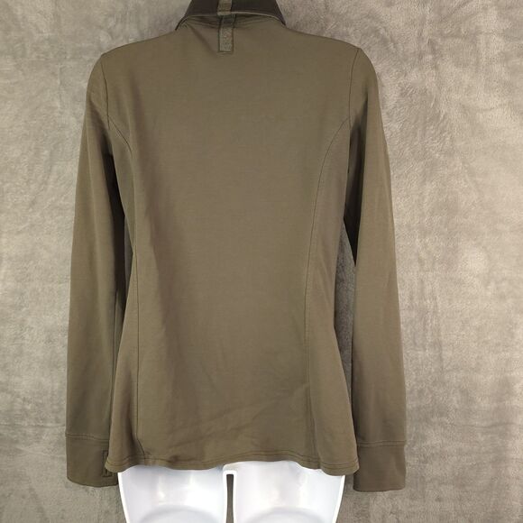 Kuhl Krush Jacket Womens Small Green Snap Front Outdoor Fall Moto Style - Picture 7 of 13